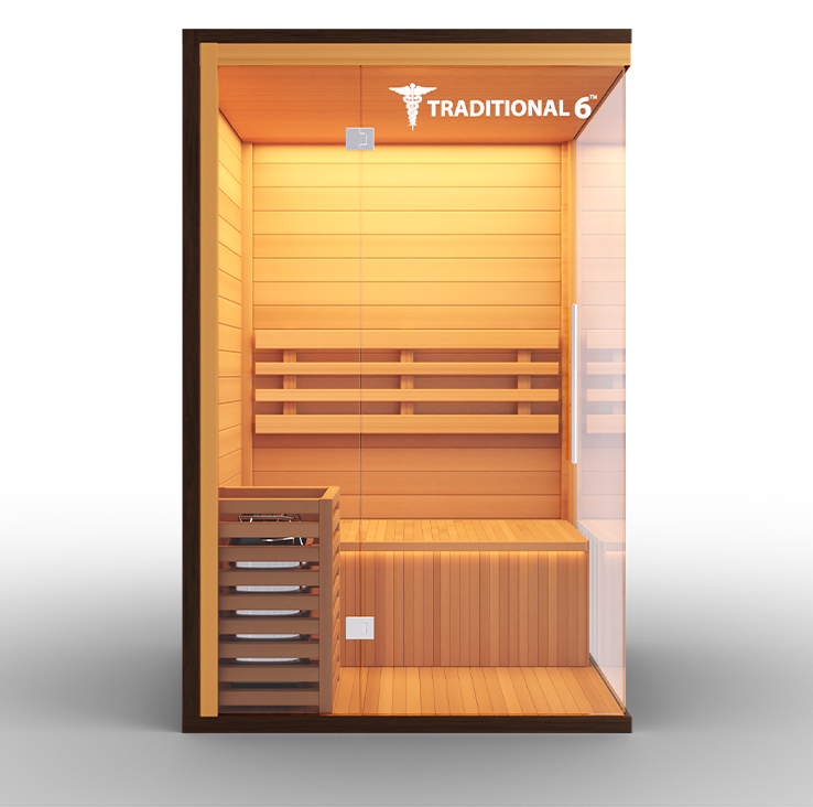 Medical Traditional Steam 2-People Sauna 6