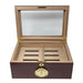 Berkeley 100 Ct. Humidor w/ Glass Top & External Hygrometer-5