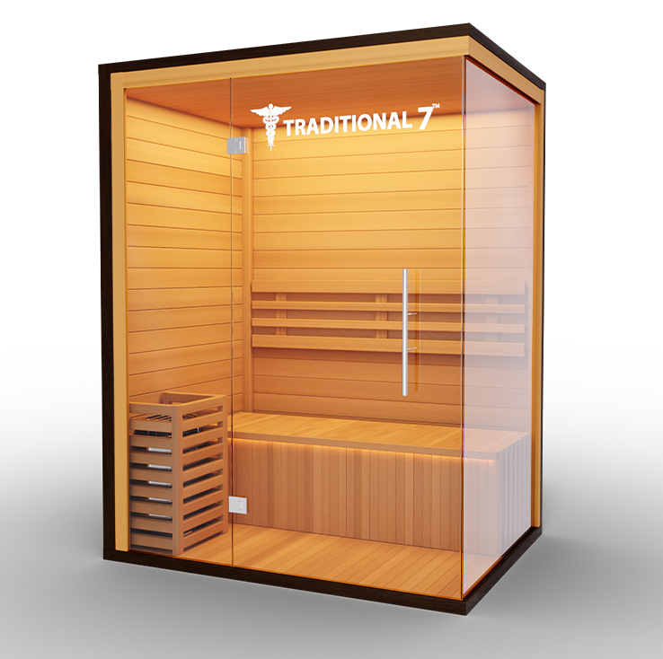 Medical Traditional Steam 3-People Sauna 7