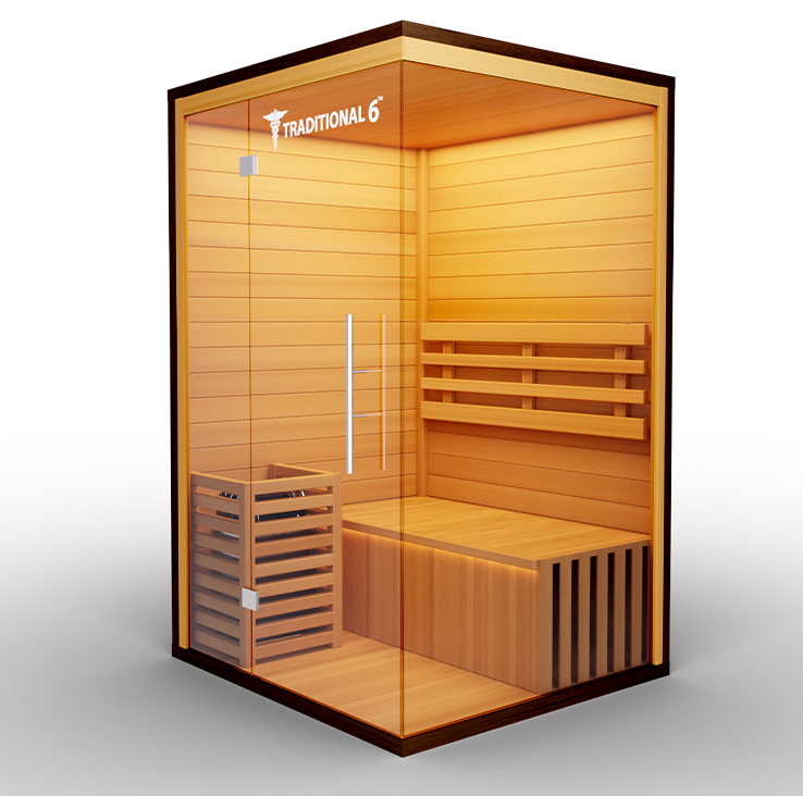 Medical Traditional Steam 2-People Sauna 6