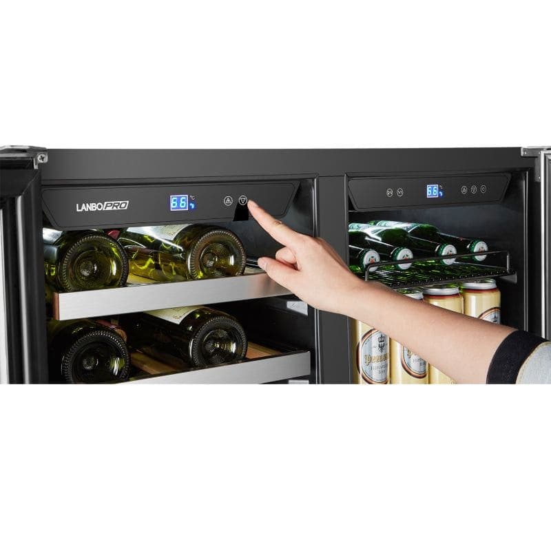 Lanbo LanboPro 30 inch wine and beverage cooler - LP66B