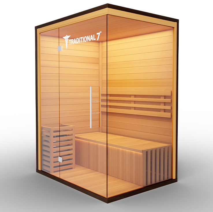 Medical Traditional Steam 3-People Sauna 7