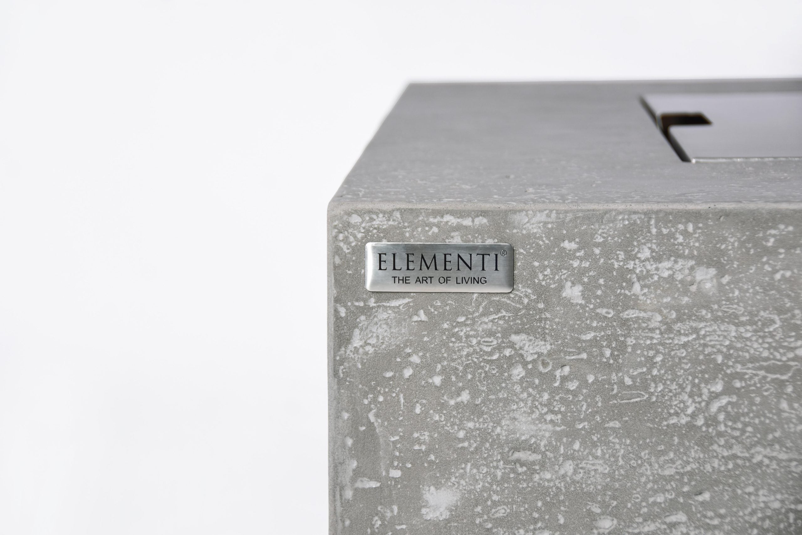 Elementi Manhattan Fire Table - Light Grey