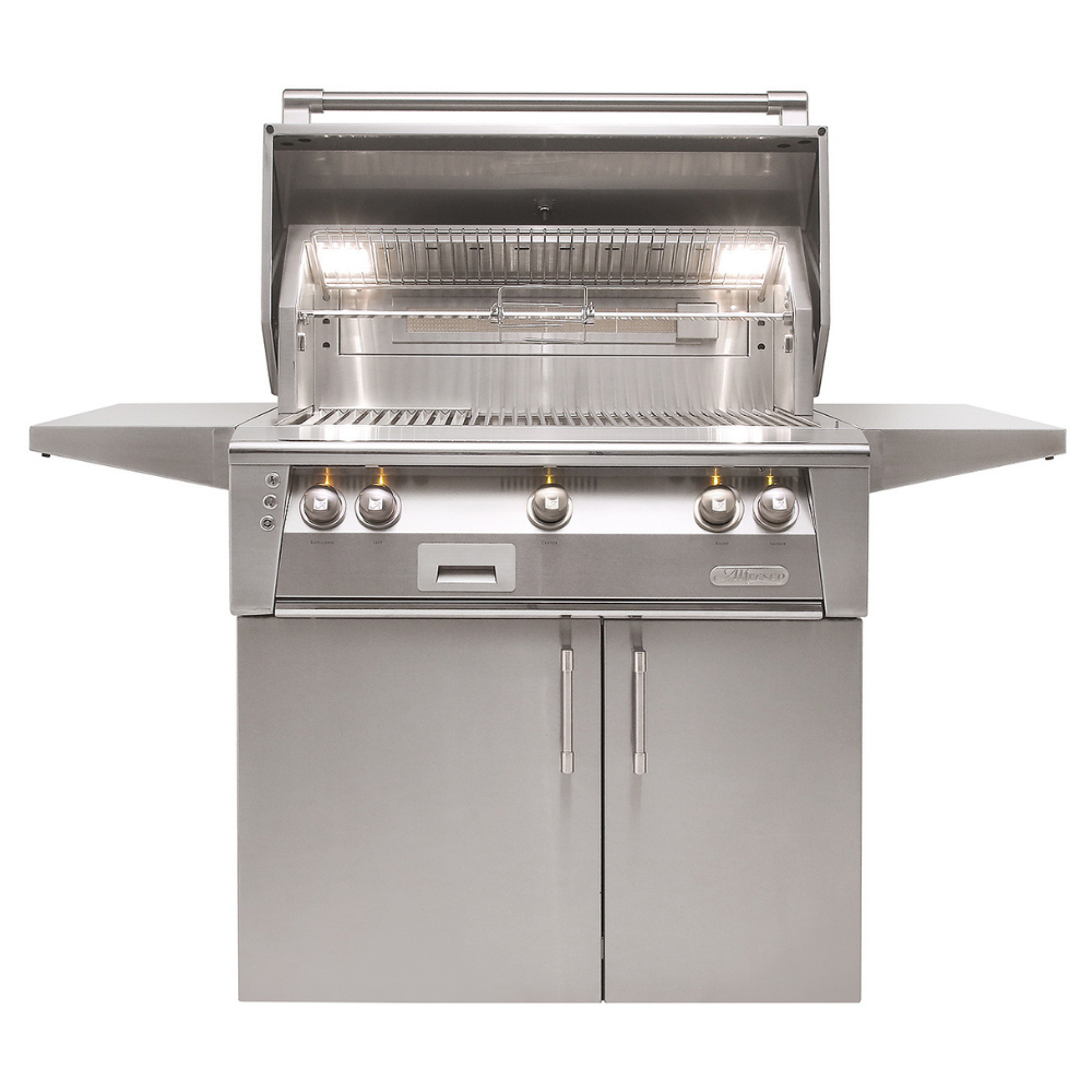 Alfresco ALXE 36-Inch Freestanding Gas Grill with Sear Zone Burner & Rotisserie (ALXE-36SZC-LP/NG)