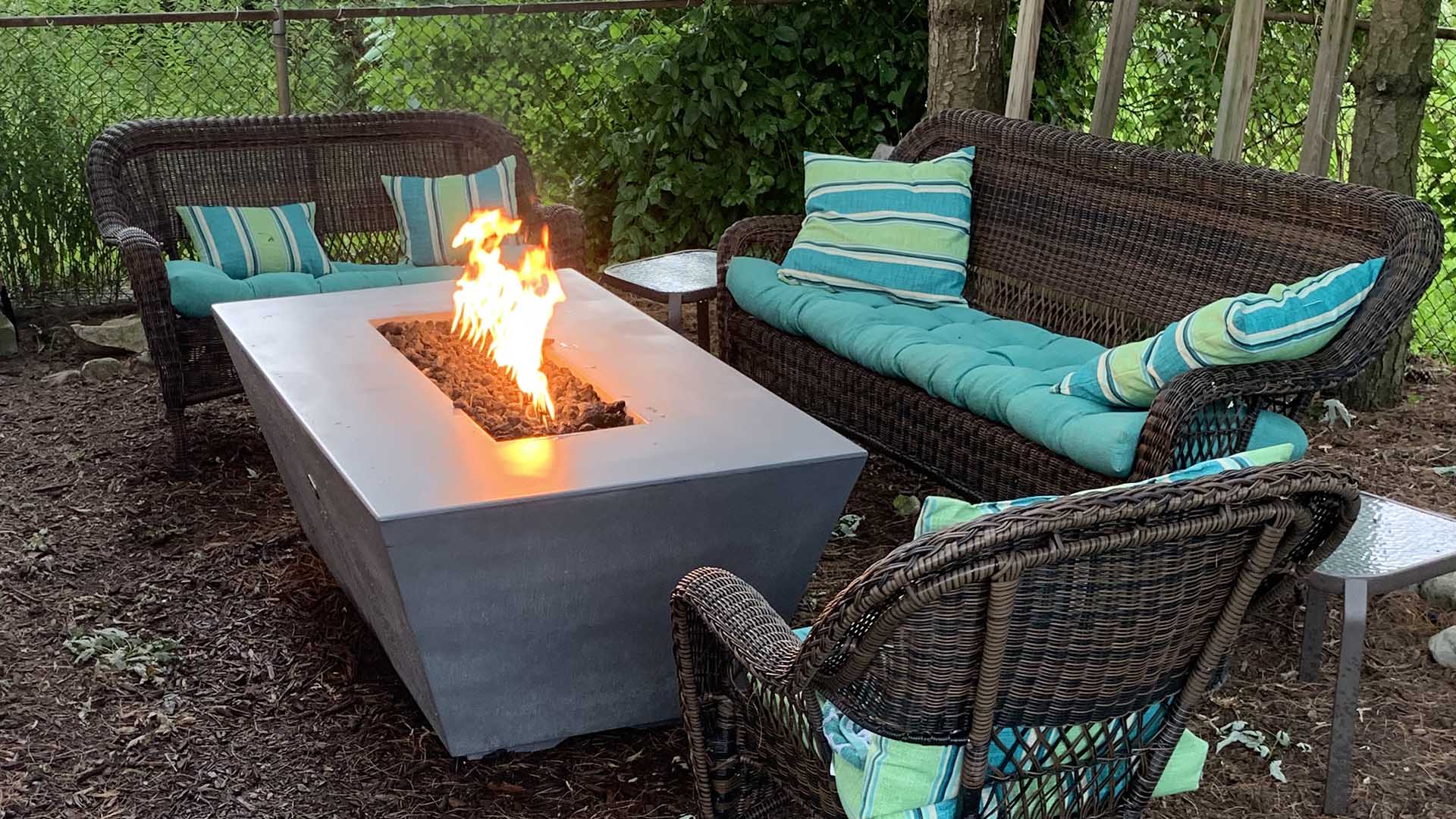 The Outdoor Plus Angelus Fire Pit | Concrete