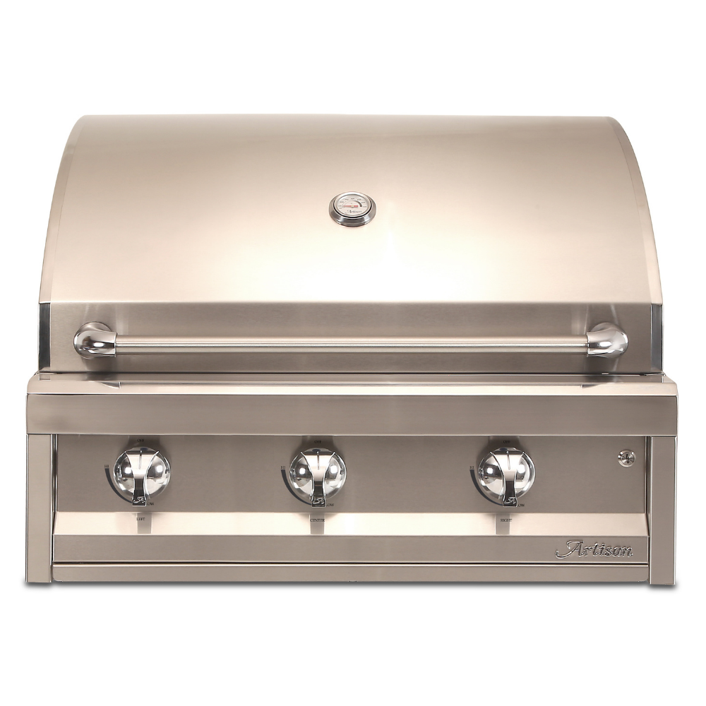 Artisan 32-Inch 3-Burner Built-In American Eagle Gas Grill (AAEP-32-NG/LP)