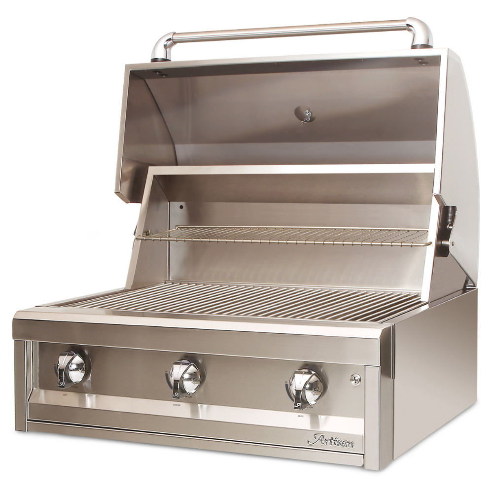 Artisan 32-Inch 3-Burner Built-In American Eagle Gas Grill (AAEP-32-NG/LP)