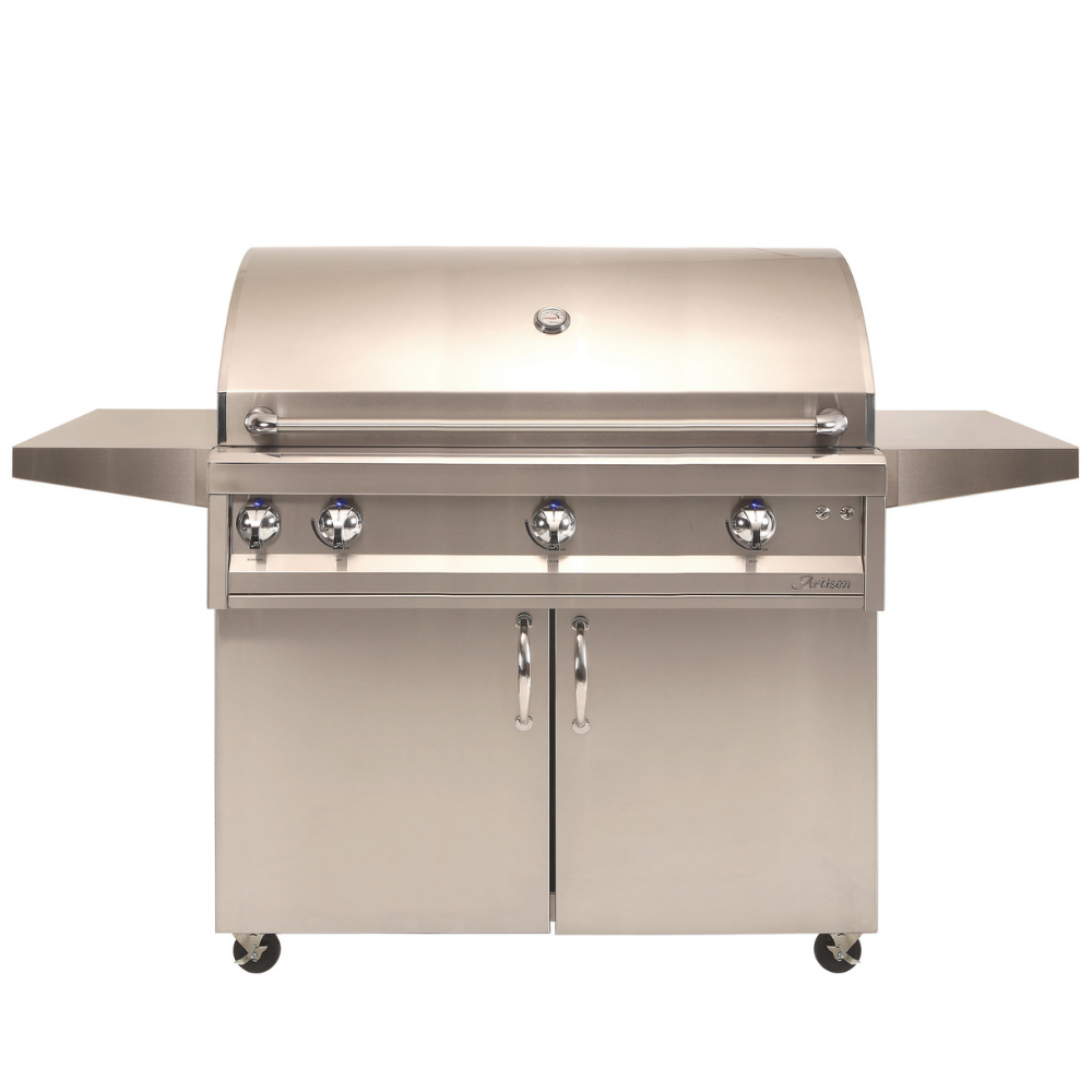 Artisan 42-Inch 3-Burner Professional Freestanding Gas Grill With Rotisserie & Light (ARTP-42C-NG/LP)