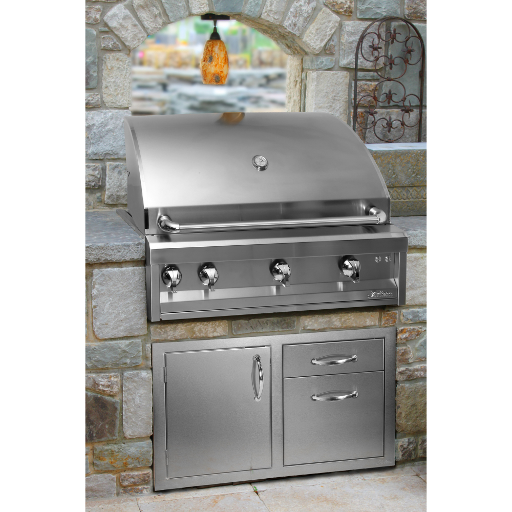 Artisan 26-Inch 2-Burner American Eagle Freestanding Gas Grill (AAEP-26C-NG/LP)