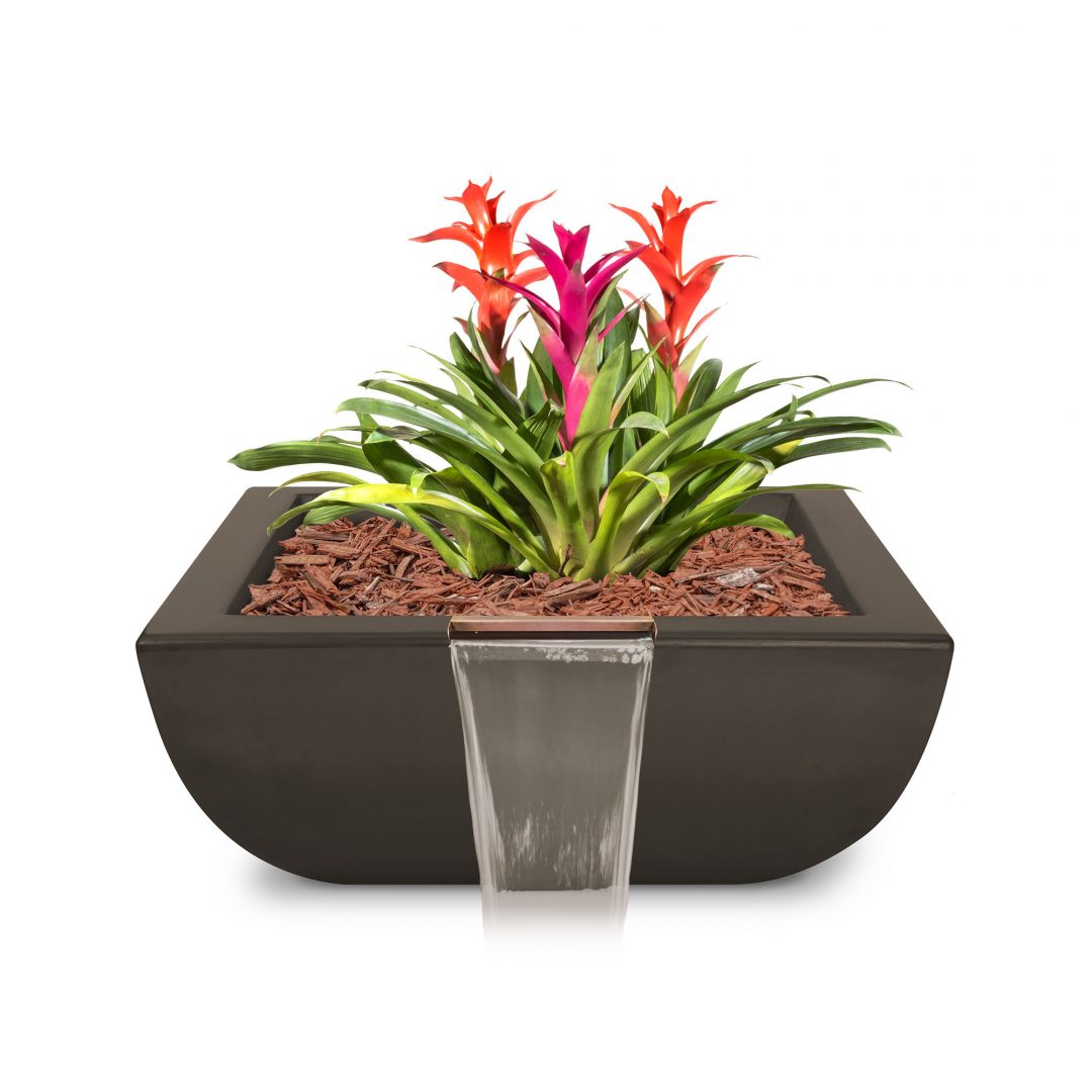 The Outdoor Plus Avalon Planter & Water Bowl | GFRC Concrete