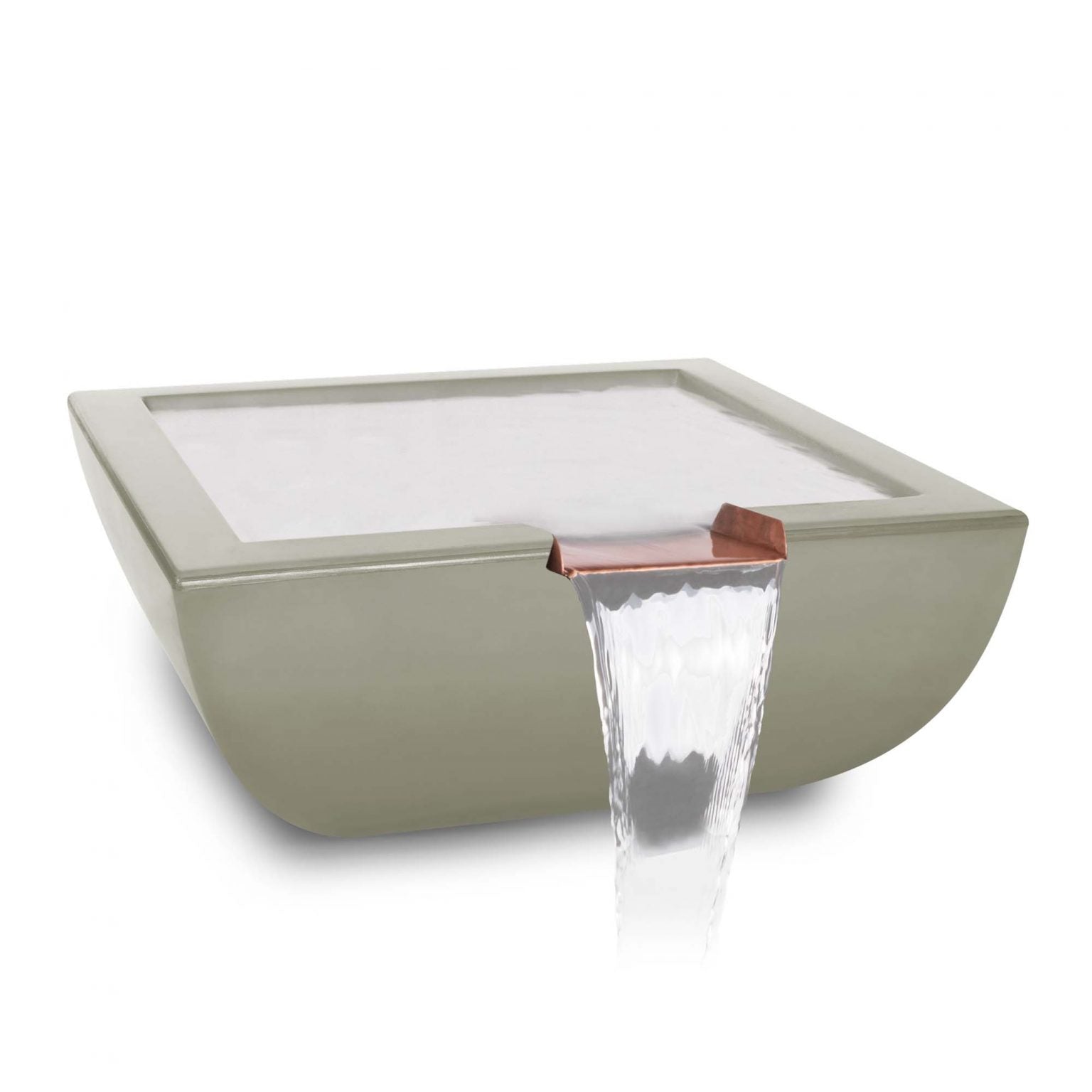 The Outdoor Plus Avalon Water Bowl | GFRC Concrete