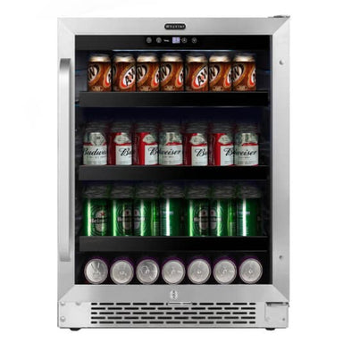 Whynter Whynter 24 inch Built-In 140 Can Beverage Refrigerator - BBR-148SB