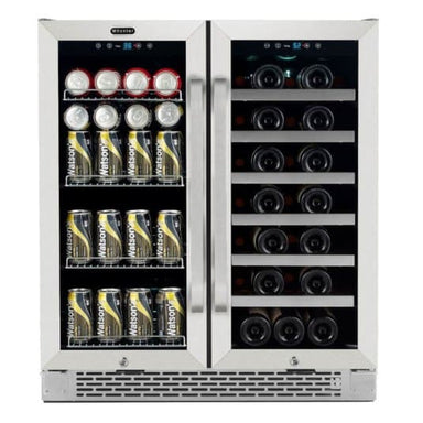 Whynter Whynter 30" Built-In Dual Zone 33 Bottle 88 Can Wine And Beverage Refrigerator- BWB-3388FDS