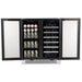 Whynter Whynter 30" Built-In Dual Zone 33 Bottle 88 Can Wine And Beverage Refrigerator- BWB-3388FDS