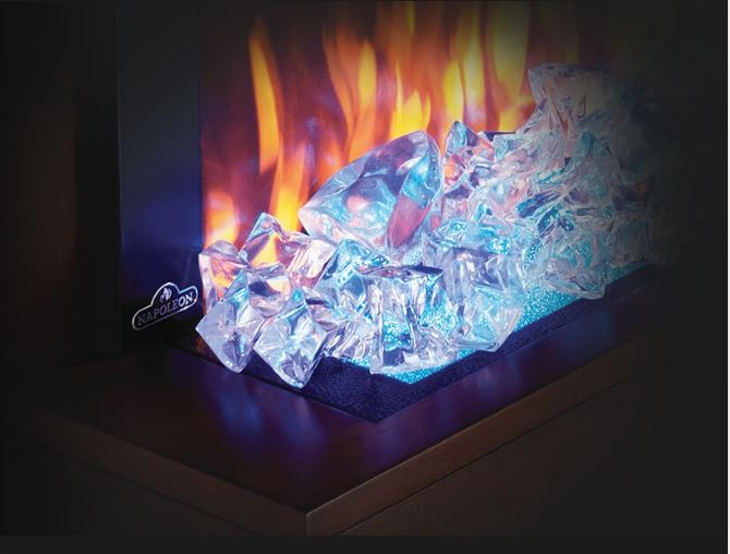 Napoleon Stylus Wall Hanging Electric Fireplace