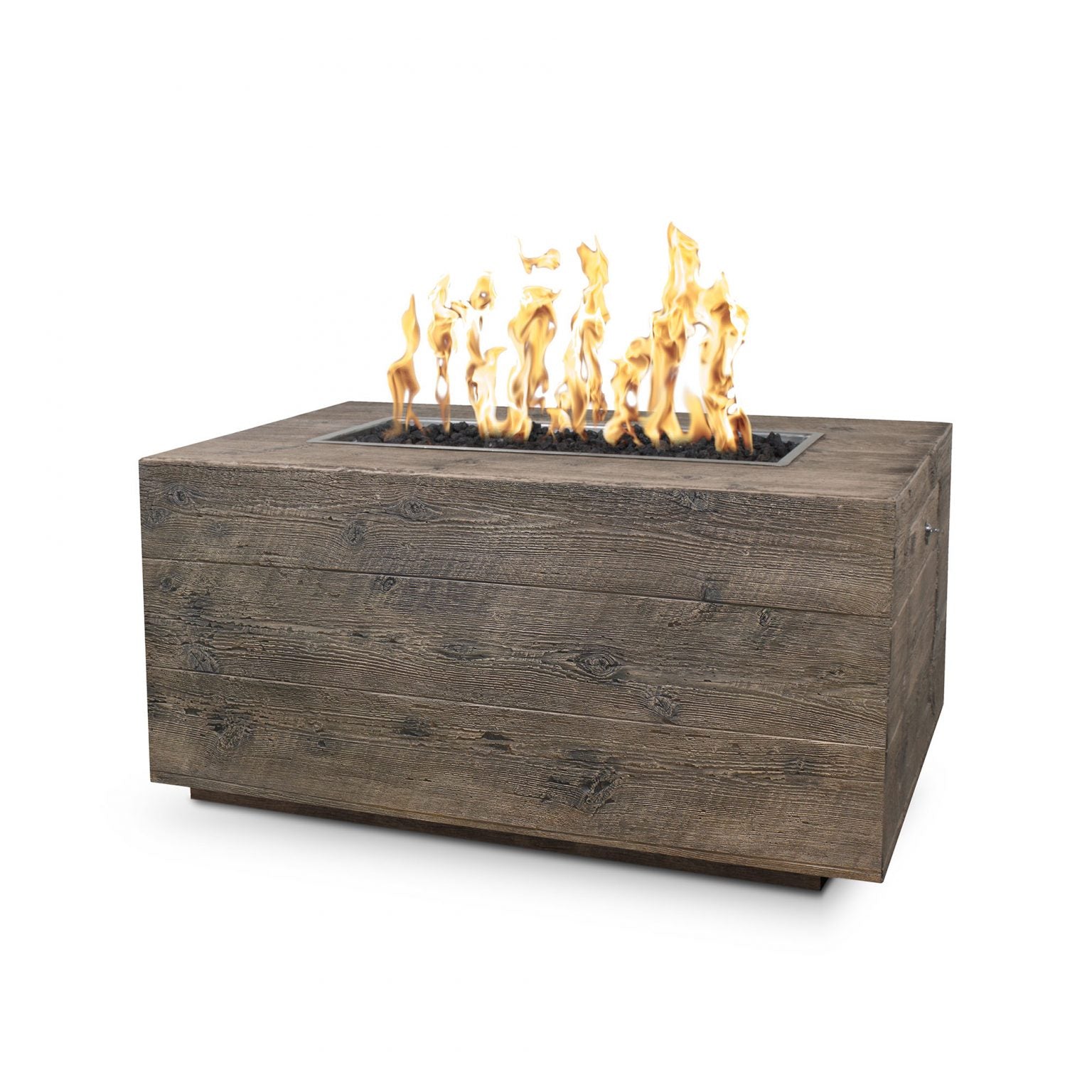 The Outdoor Plus Catalina Fire Pit | Wood Grain Concrete