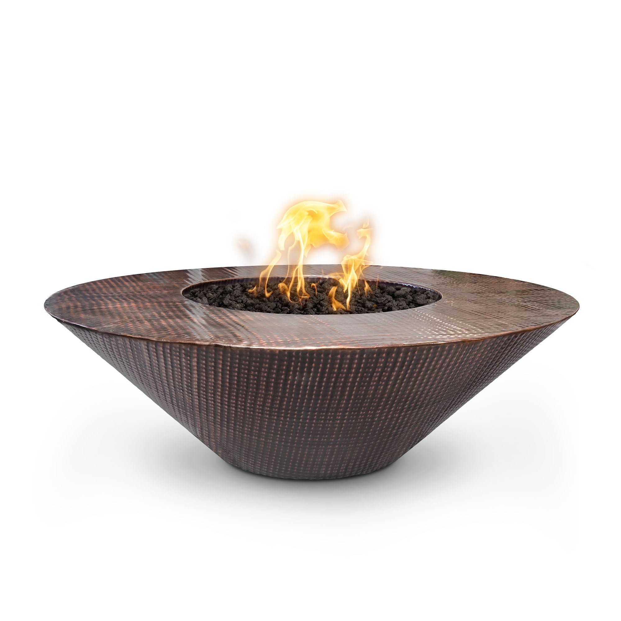 The Outdoor Plus Cazo 48" Fire Pit Wide Ledge | Copper