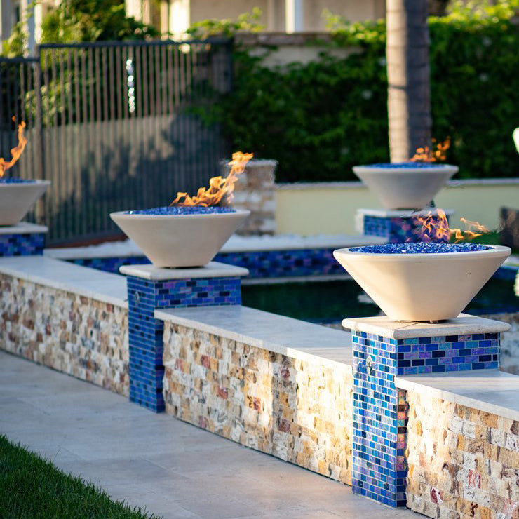 The Outdoor Plus Cazo Fire Bowl | GFRC Concrete