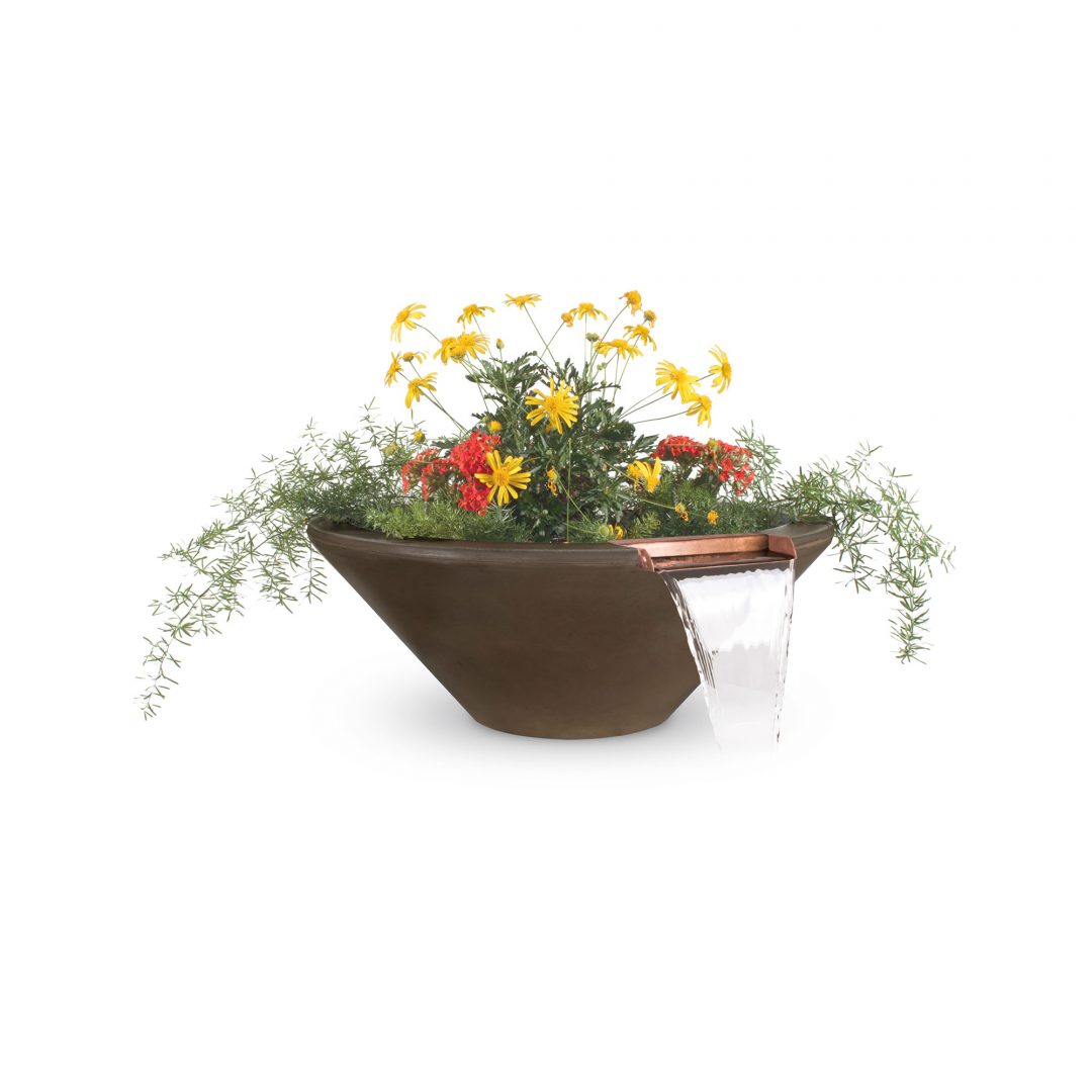 The Outdoor Plus Cazo Planter & Water Bowl | GFRC Concrete