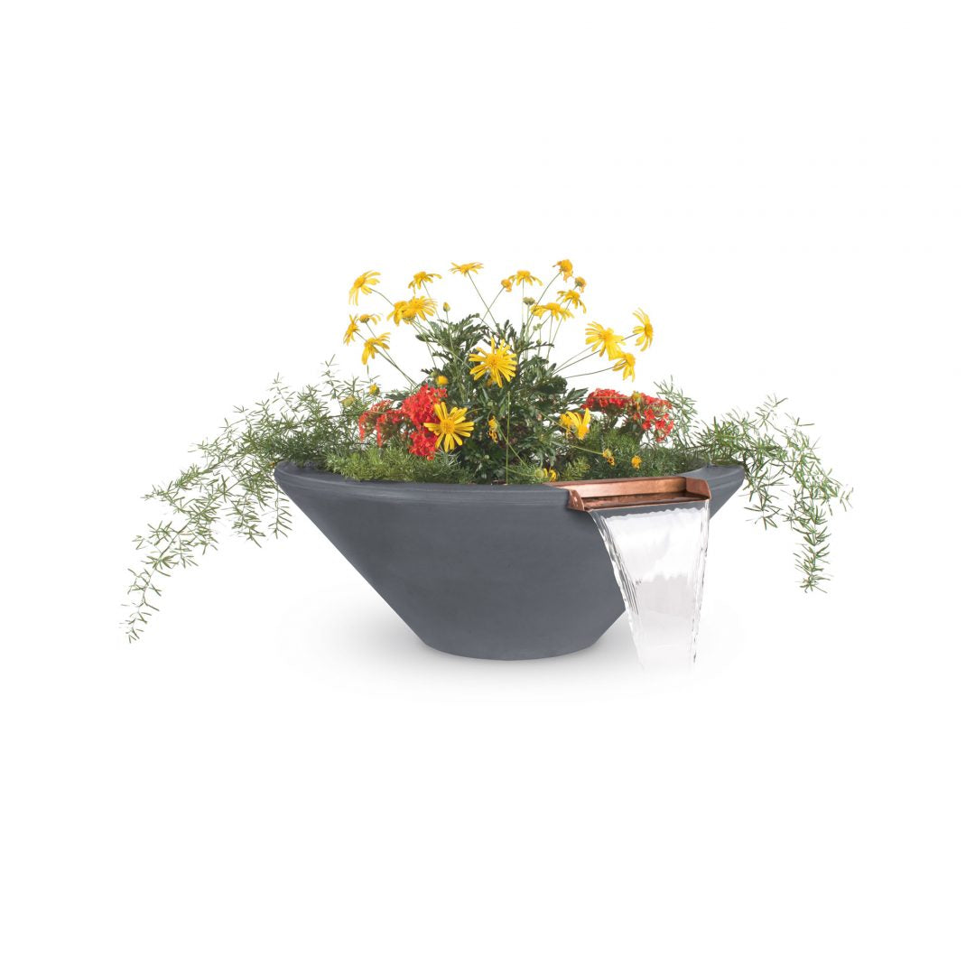 The Outdoor Plus Cazo Planter & Water Bowl | GFRC Concrete