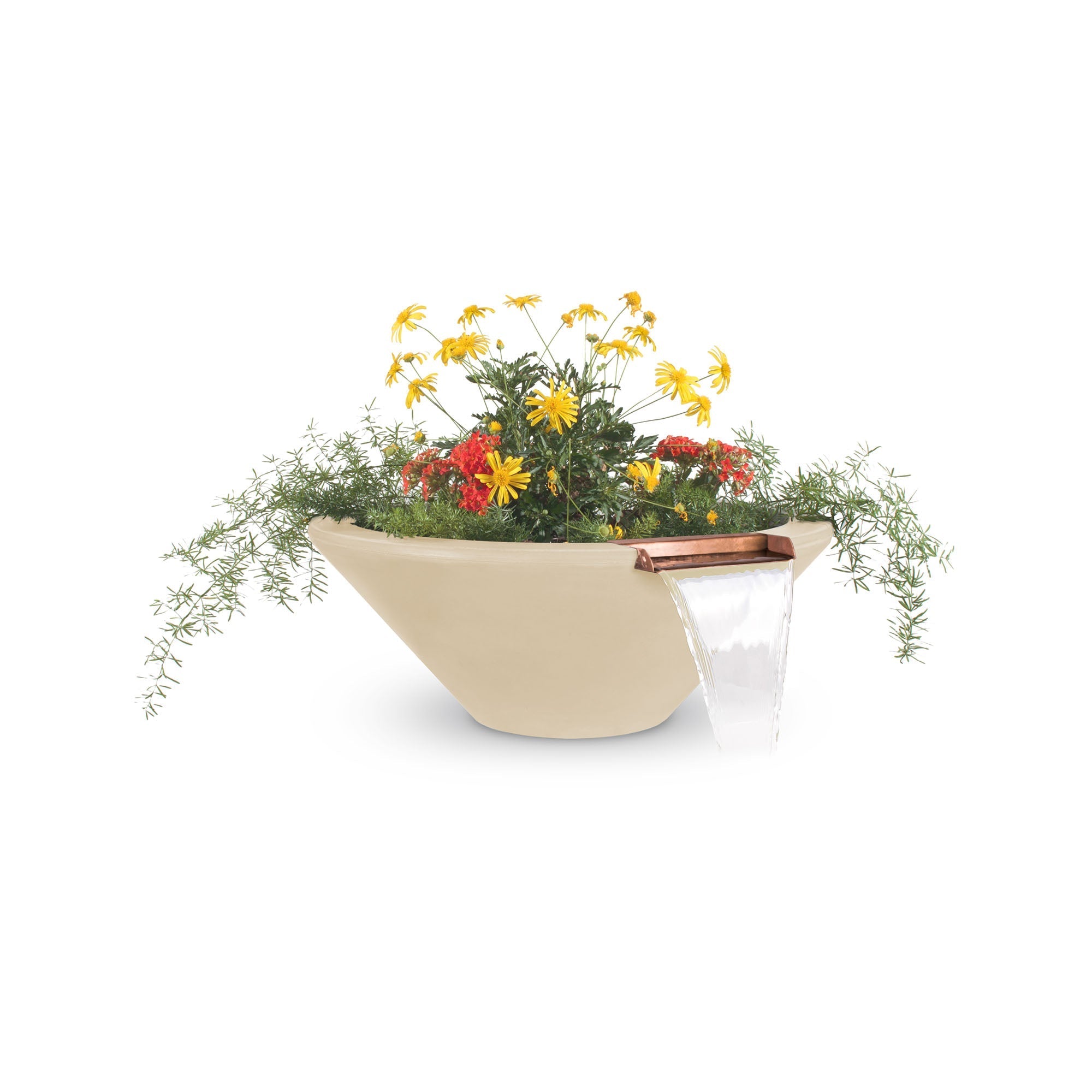 The Outdoor Plus Cazo Planter & Water Bowl | GFRC Concrete