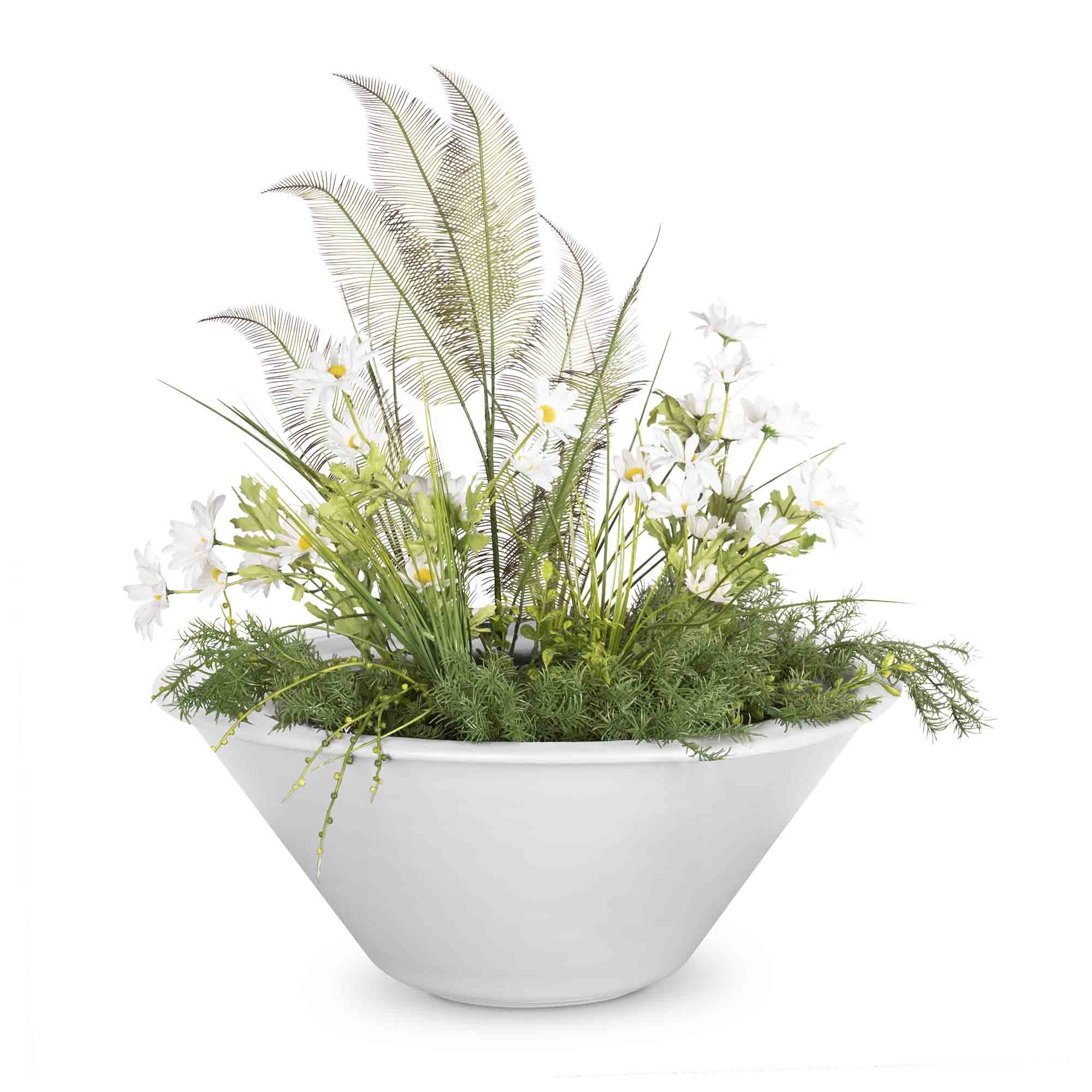 The Outdoor Plus Cazo Planter Bowl | Metal Powder Coat