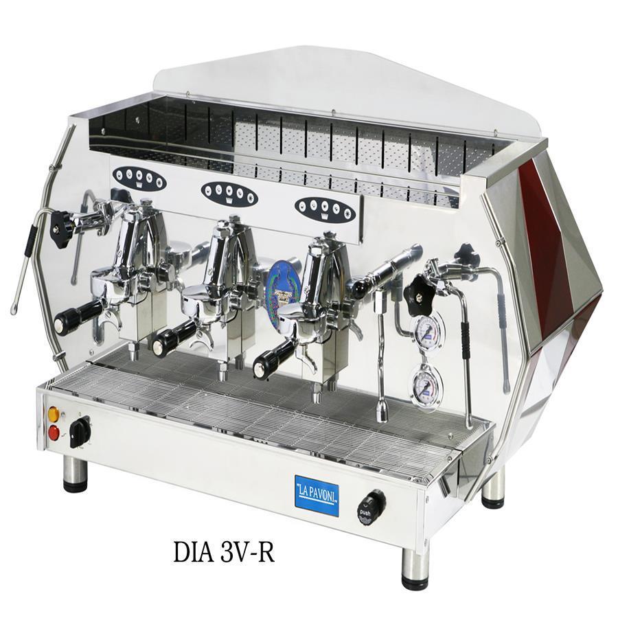 La Pavoni | Diamante - 3 Group Volumetric Espresso Machine