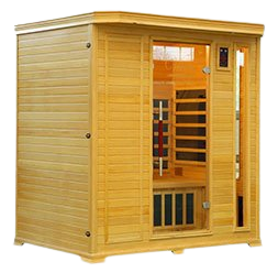 Vital Saunas | Premier 5-Person Full Spectrum Sauna - Hemlock