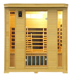 Vital Saunas | Premier 4-Person Sauna - Hemlock