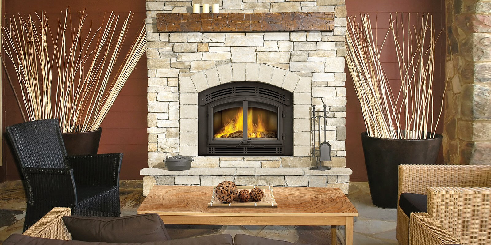 Napoleon High Country 3000 Wood Burning Fireplace