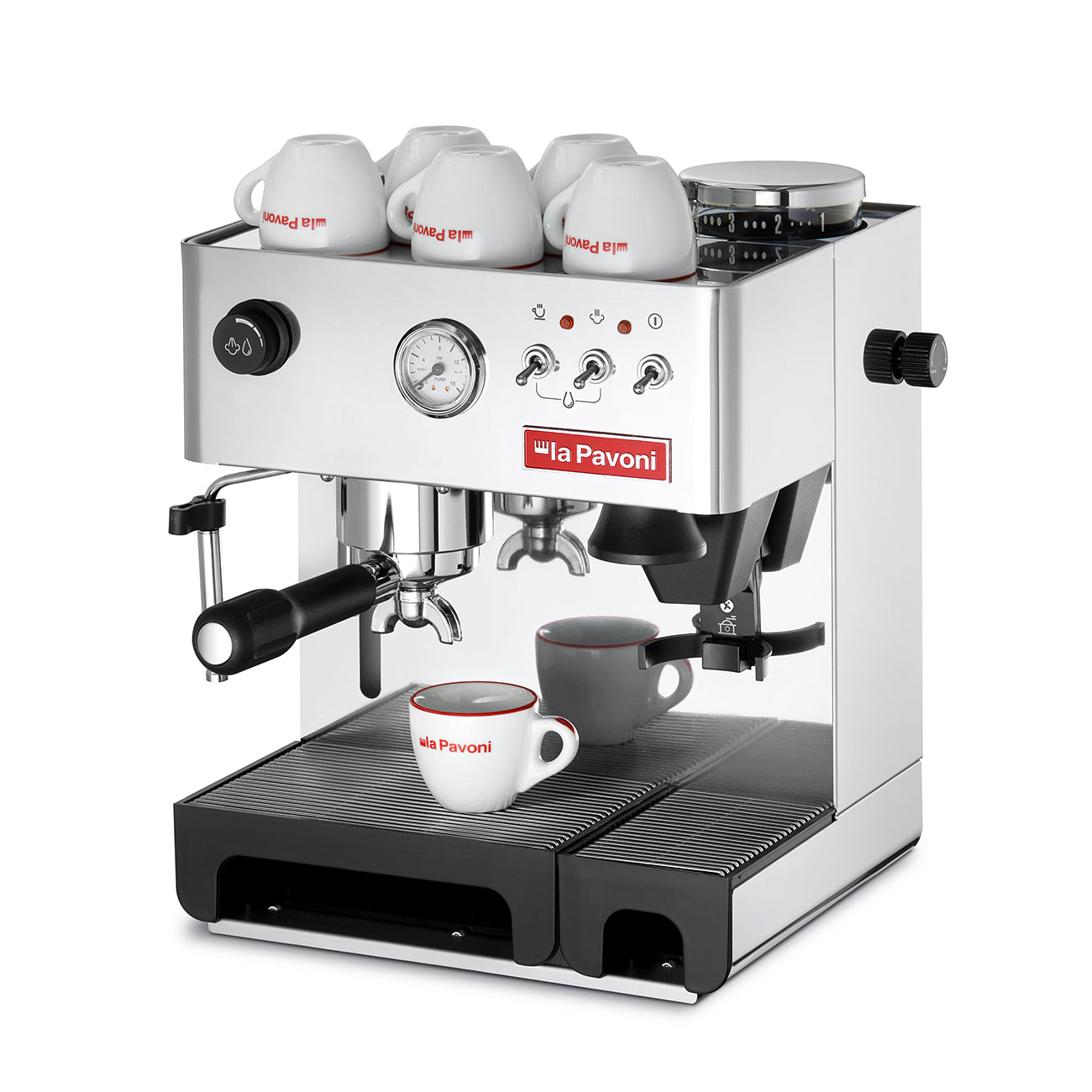 La Pavoni Domus Bar with Grinder #DMB