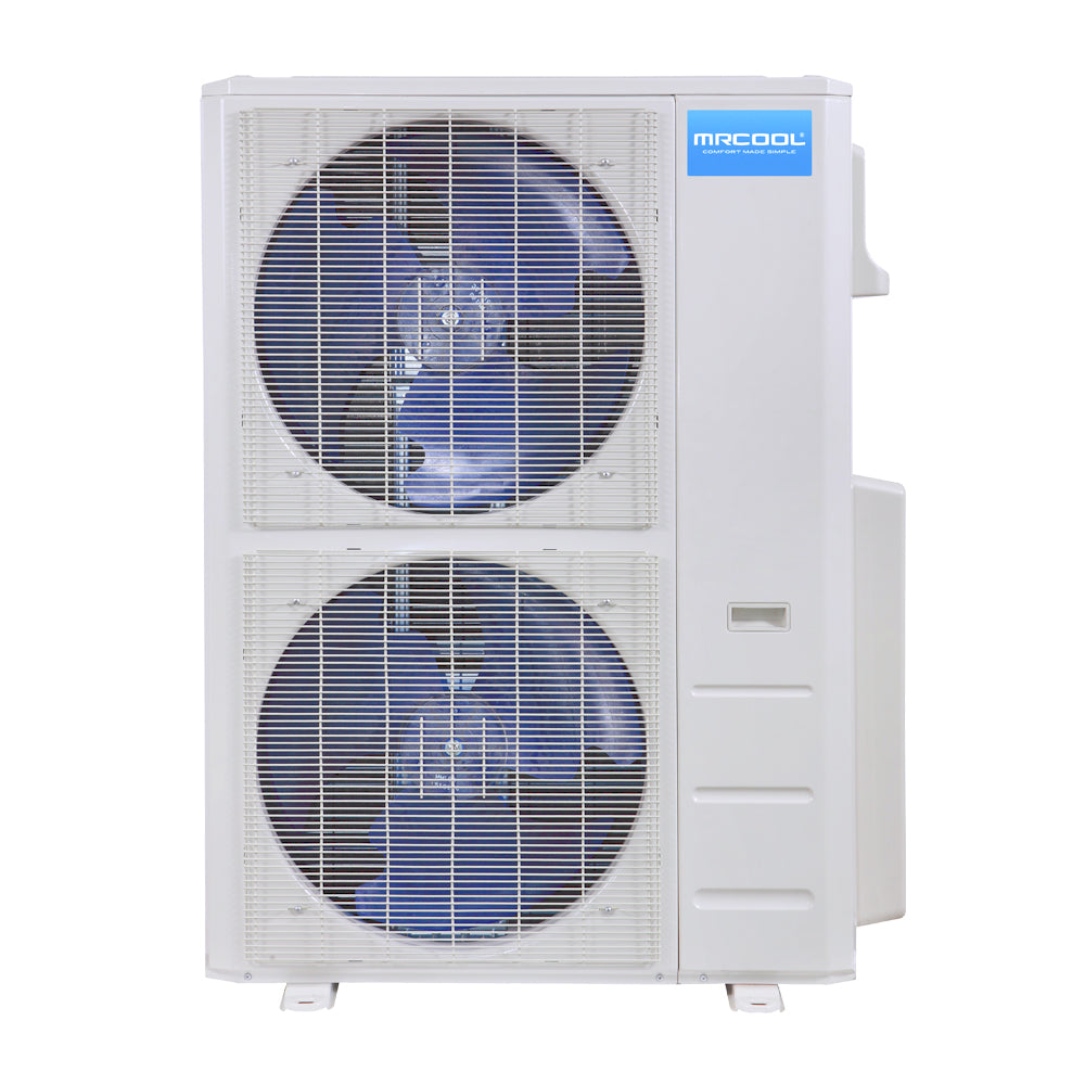 MRCOOL DIY Mini Split - 39,000 BTU 4 Zone Ductless Air Conditioner and Heat Pump with 25 ft. Install Kit, DIYM448HPW00C84