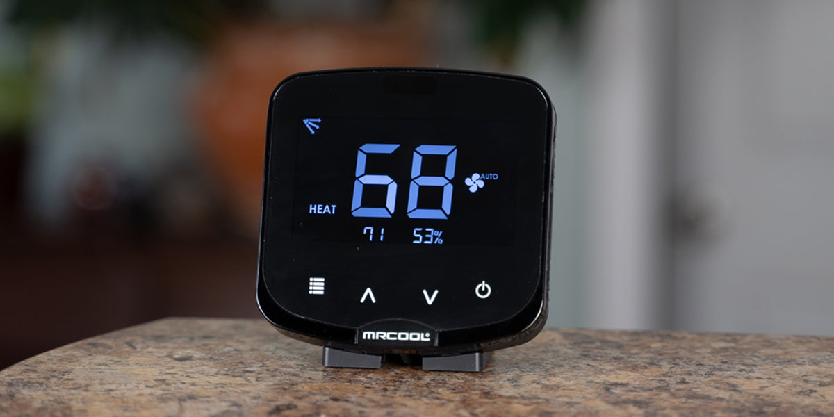 MRCOOL Smart HVAC Mini Stat in Black, MTSK01