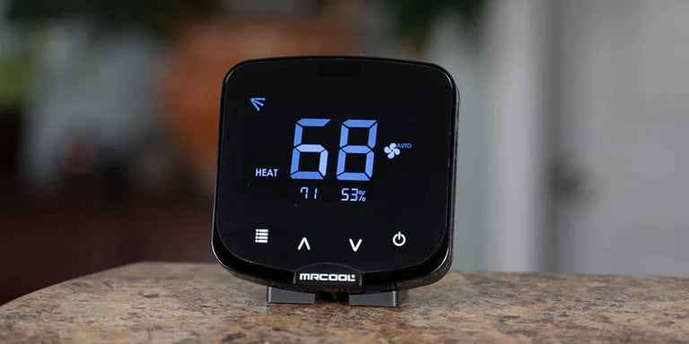 MRCOOL Smart HVAC Mini Stat in Black