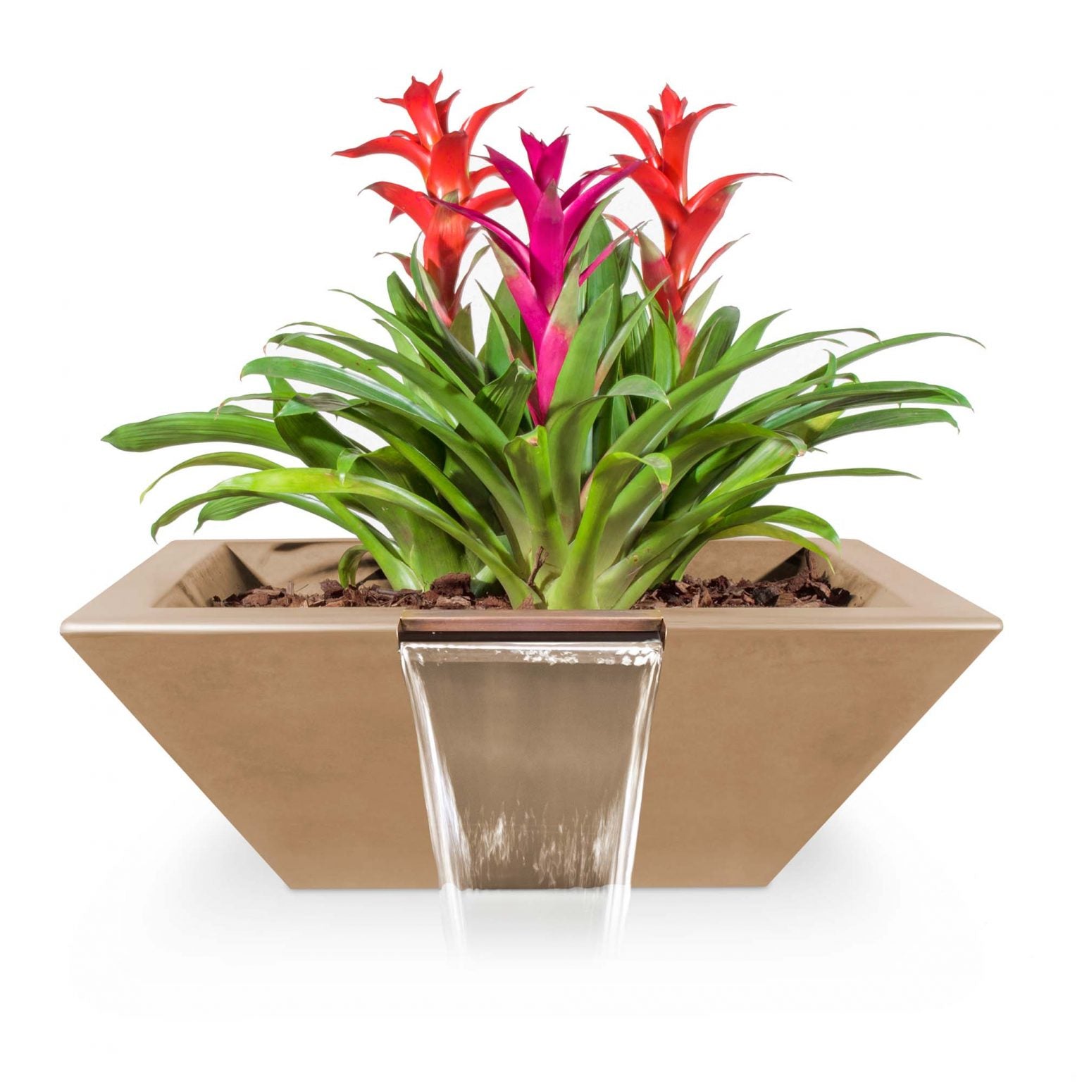 The Outdoor Plus Maya Planter & Water Bowl | GFRC Concrete