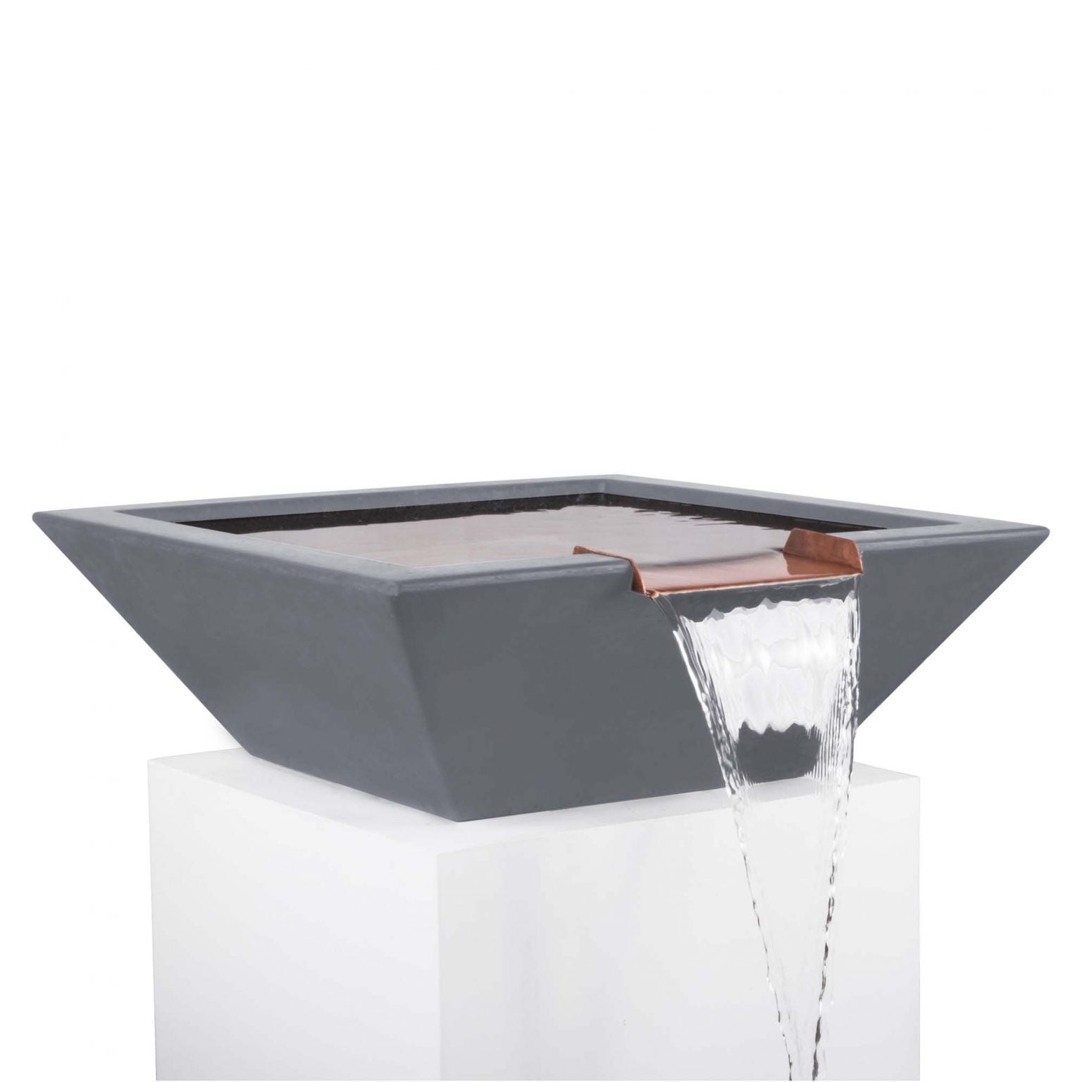 The Outdoor Plus Maya Water Bowl | GFRC Concrete