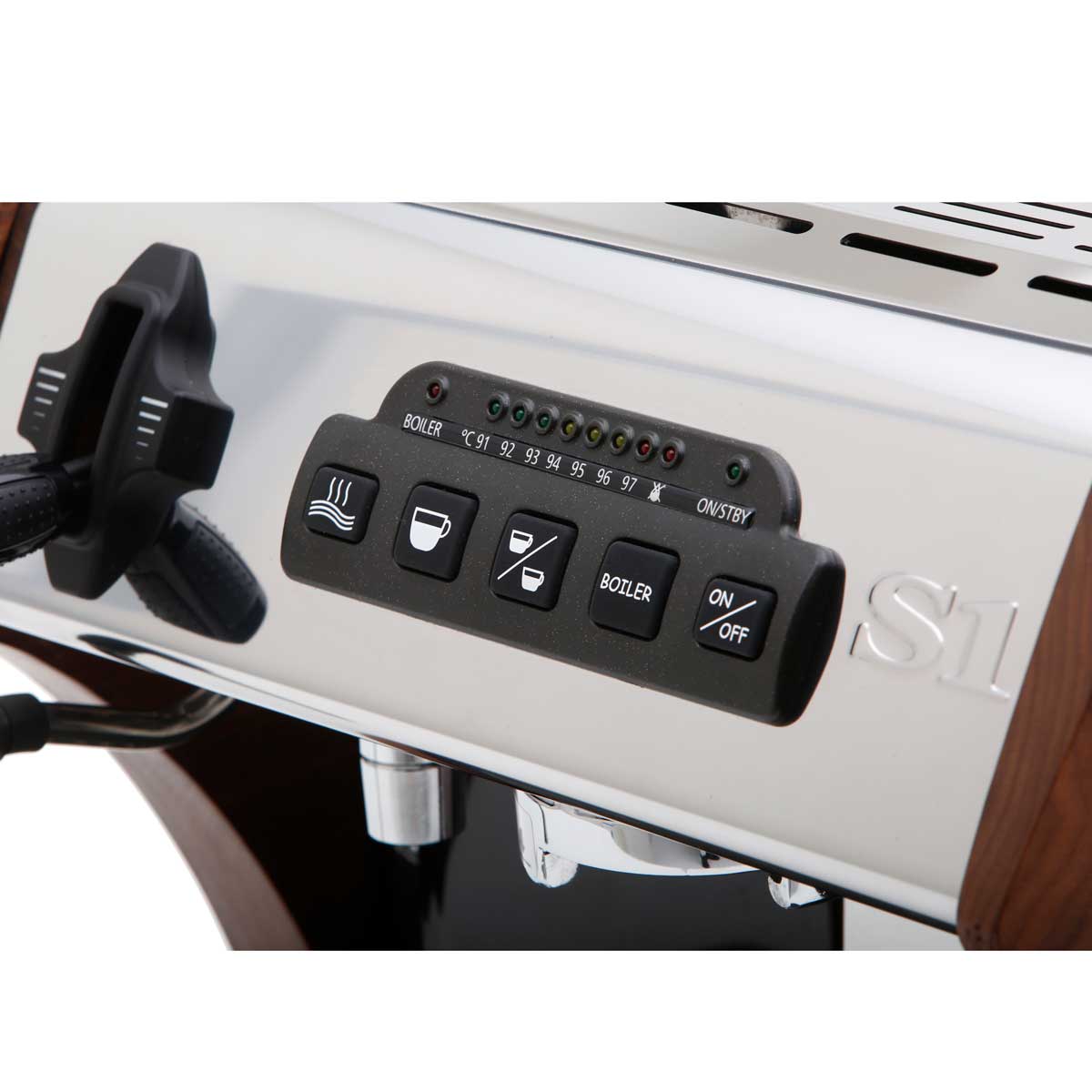 La Spaziale S1 Mini Vivaldi II Espresso Machine In Black