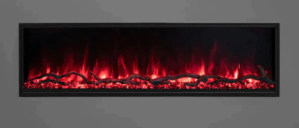 Modern Flames 56" Landscape Pro Slim Built-In Electric Fireplace