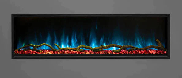 Modern Flames 56" Landscape Pro Slim Built-In Electric Fireplace