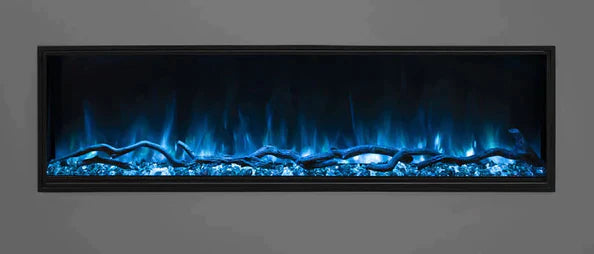 Modern Flames 96" Landscape Pro Slim Built-In Electric Fireplace