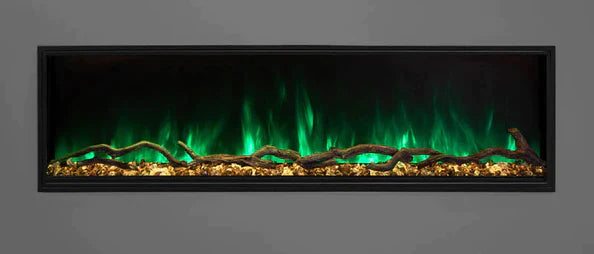 Modern Flames 96" Landscape Pro Slim Built-In Electric Fireplace