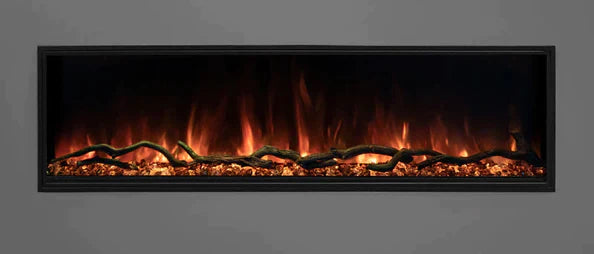 Modern Flames 56" Landscape Pro Slim Built-In Electric Fireplace