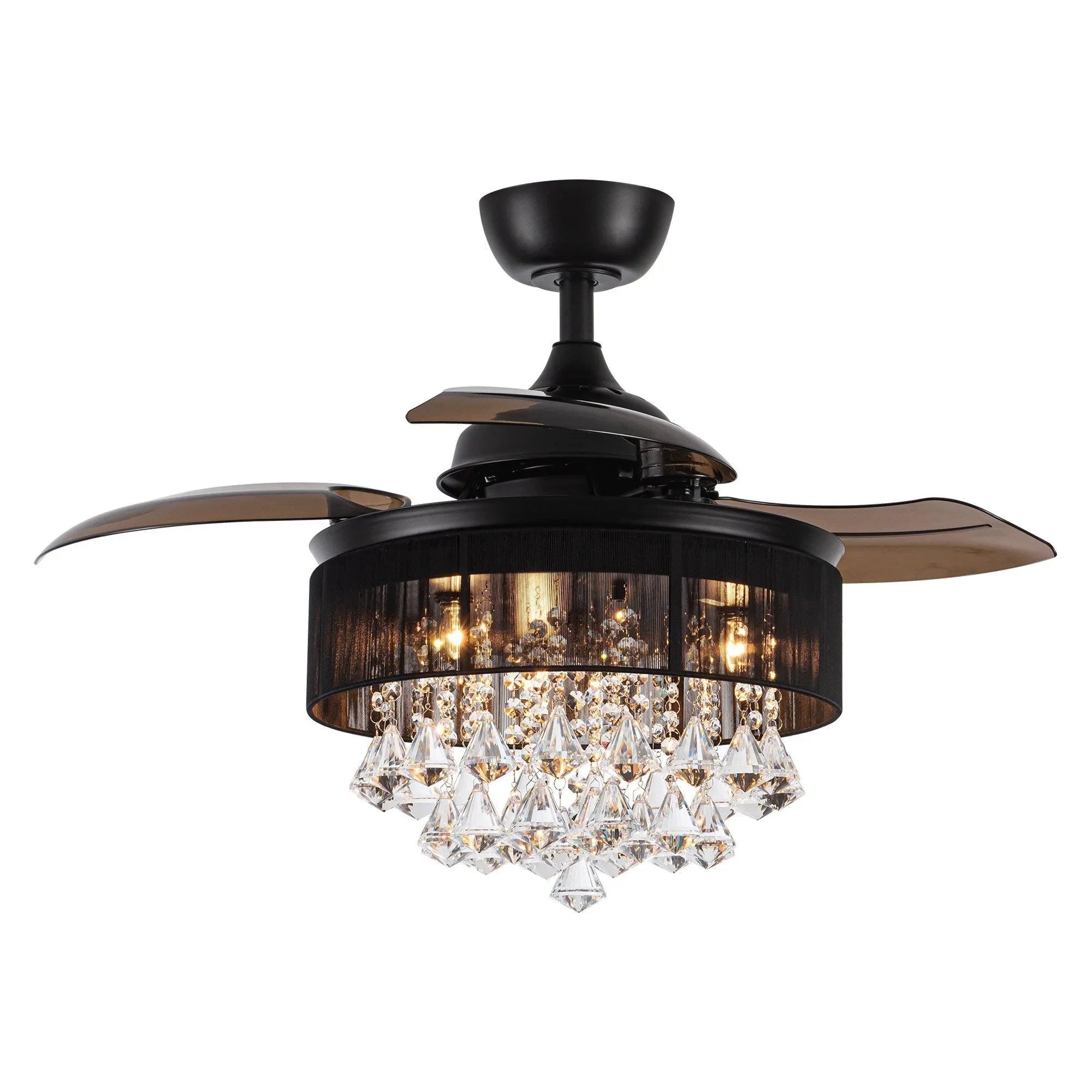 Parrot Uncle 36 In. Broxburne Ceiling Fan with Lighting and Remote Control