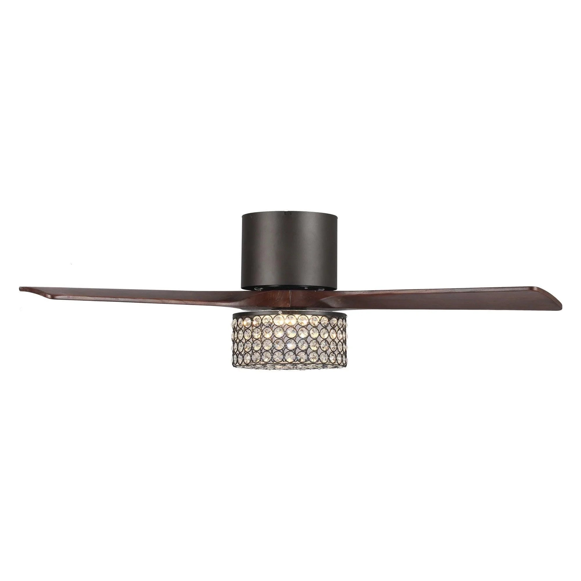 Parrot Uncle 48 In. Farmhouse Ceiling Fan with Lighting and Remote Control