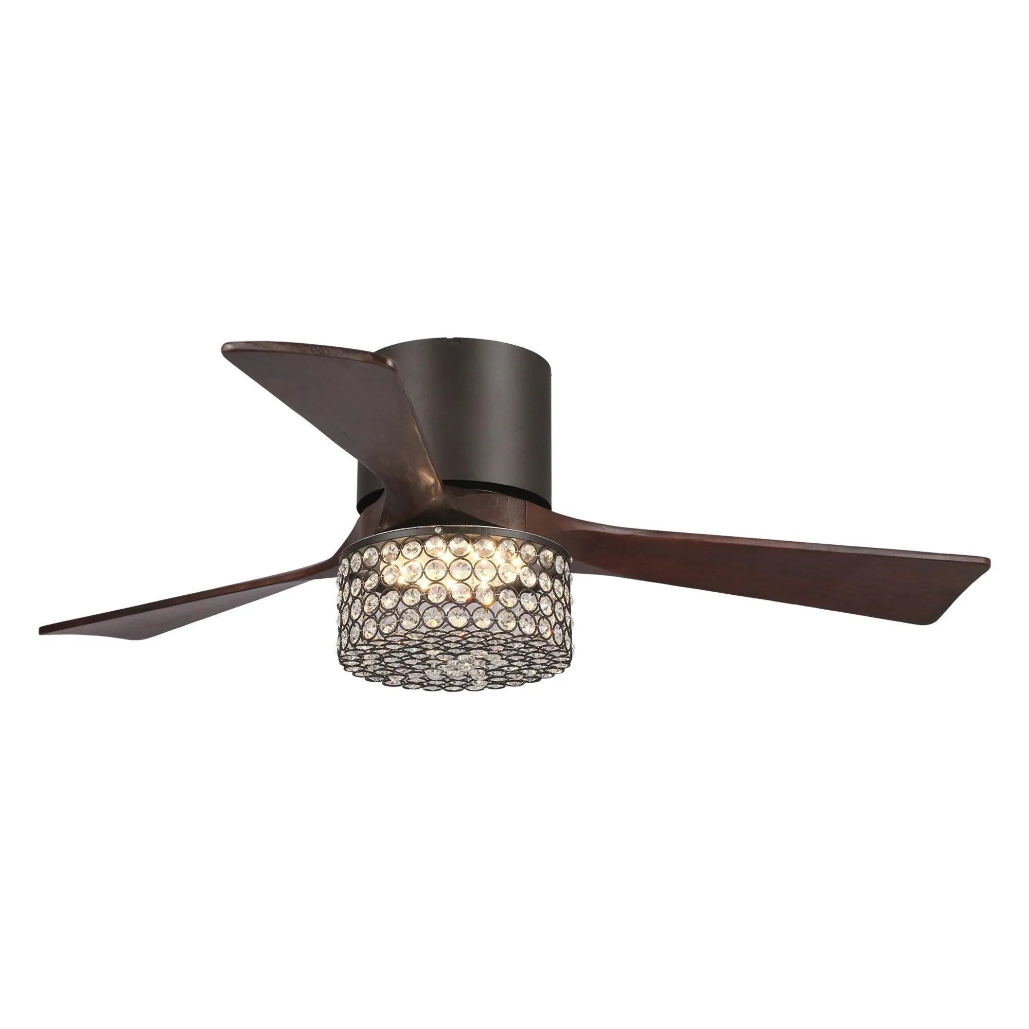 Parrot Uncle 48 In. Farmhouse Ceiling Fan with Lighting and Remote Control