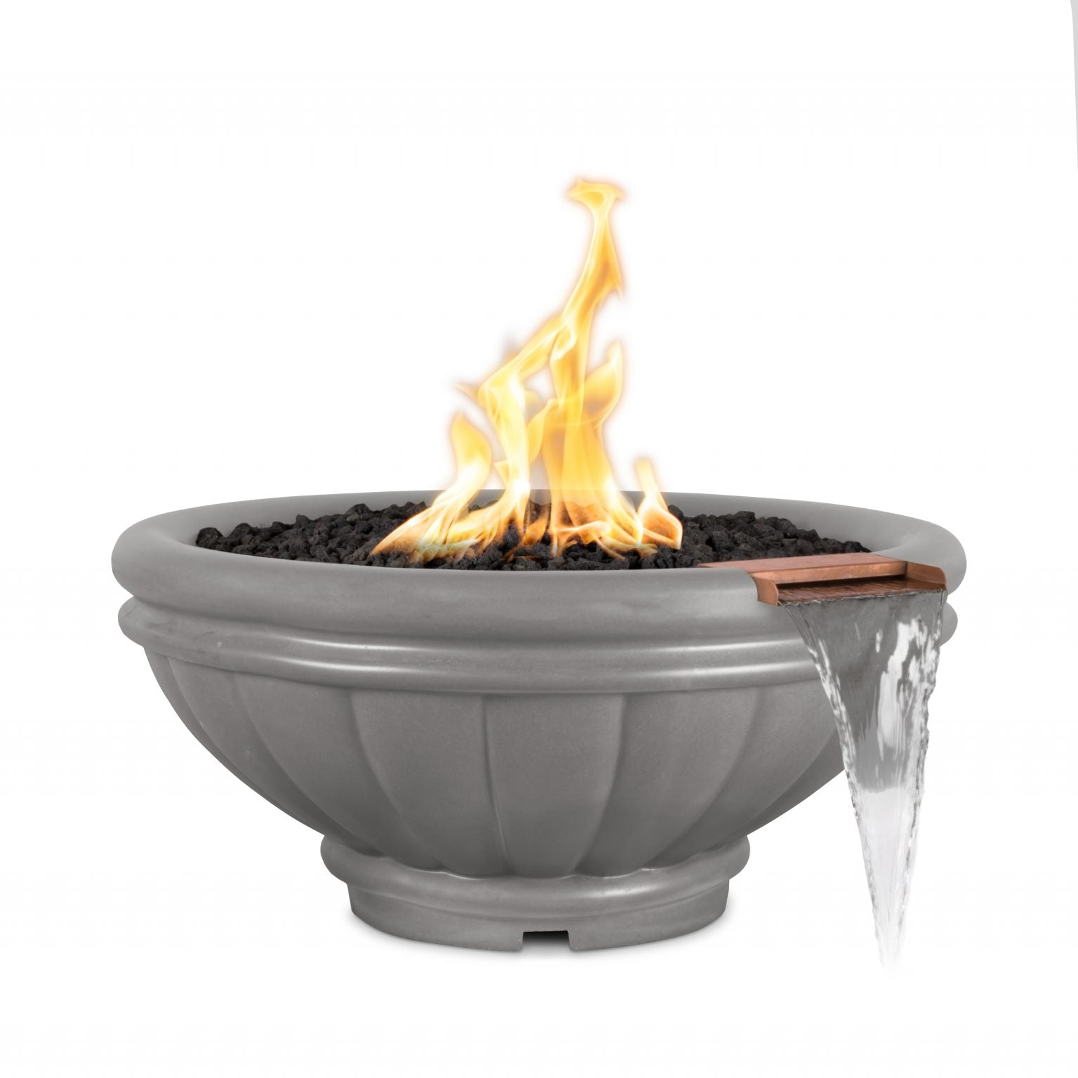 The Outdoor Plus Roma Fire & Water Bowl | GFRC Concrete