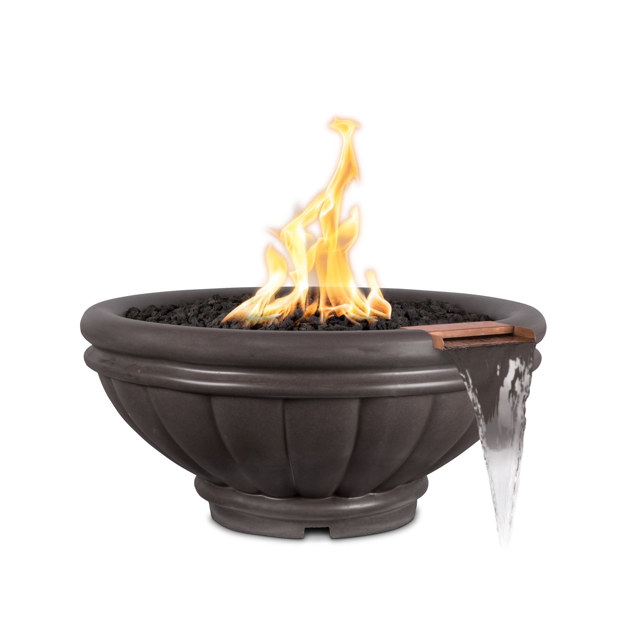 The Outdoor Plus Roma Fire & Water Bowl | GFRC Concrete