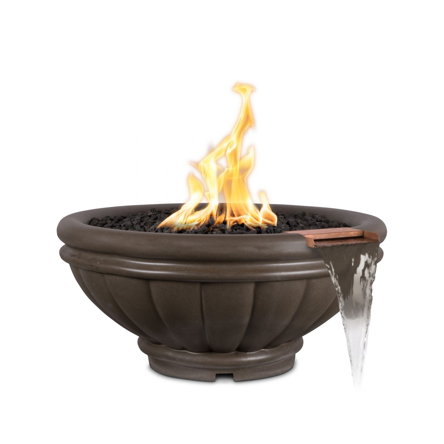 The Outdoor Plus Roma Fire & Water Bowl | GFRC Concrete