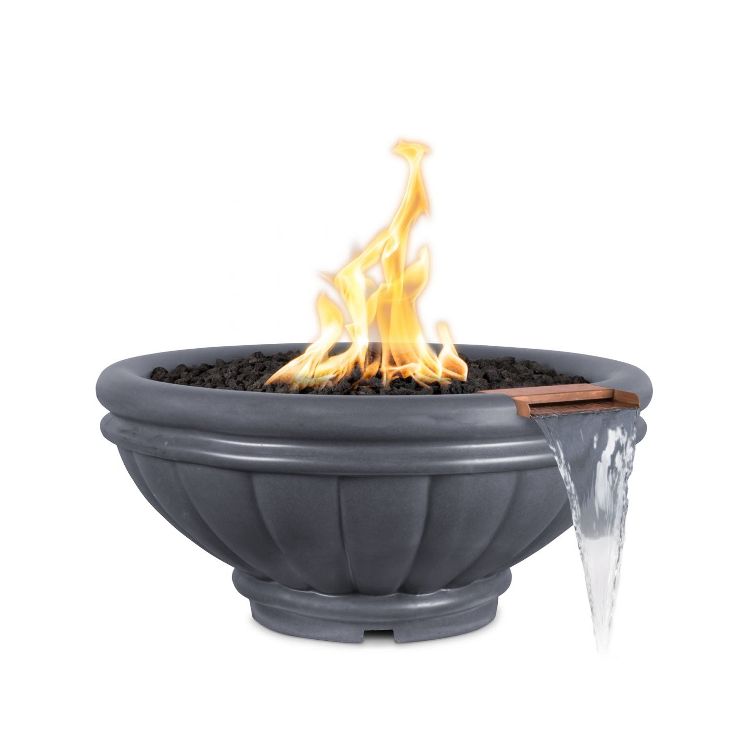 The Outdoor Plus Roma Fire & Water Bowl | GFRC Concrete