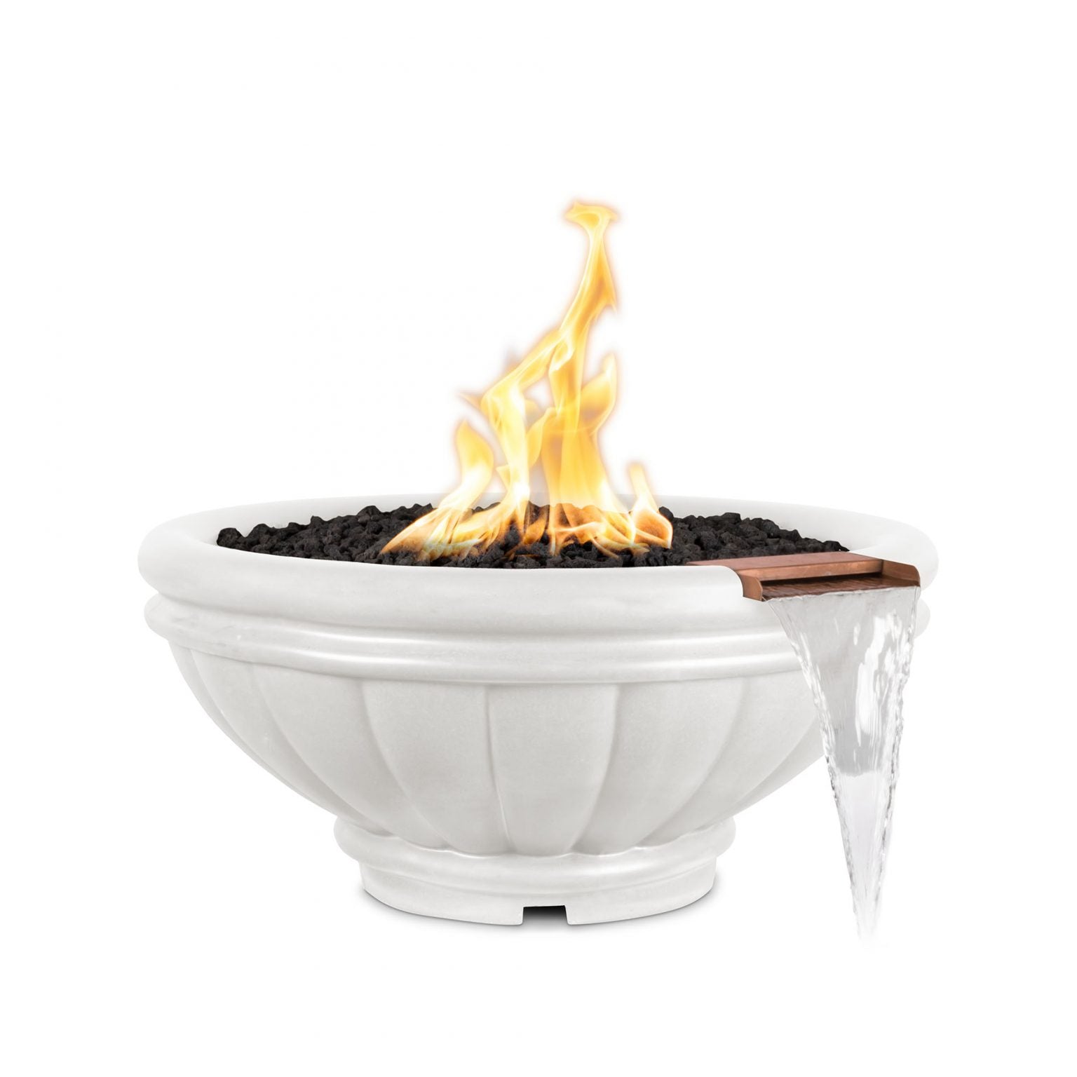 The Outdoor Plus Roma Fire & Water Bowl | GFRC Concrete